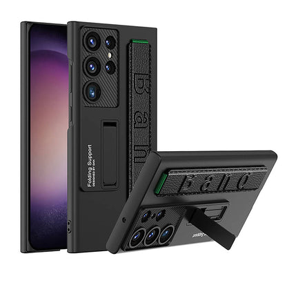 Galaxy S24 Ultra Kılıf Standlı El Tutacaklı Zore Band Kılıf