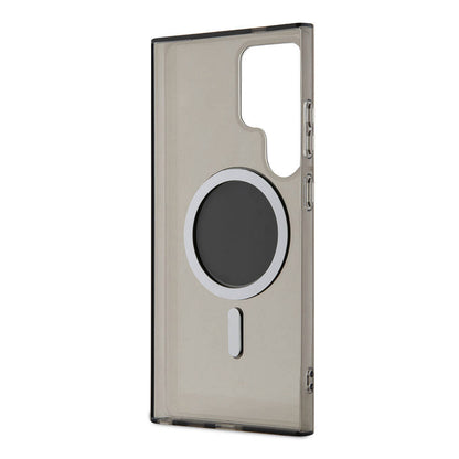 Galaxy S24 Ultra Kılıf TUMI Orjinal Lisanslı M-safe Şarj Özellikli Airbag Köşeli Transparan Plain Kılıf