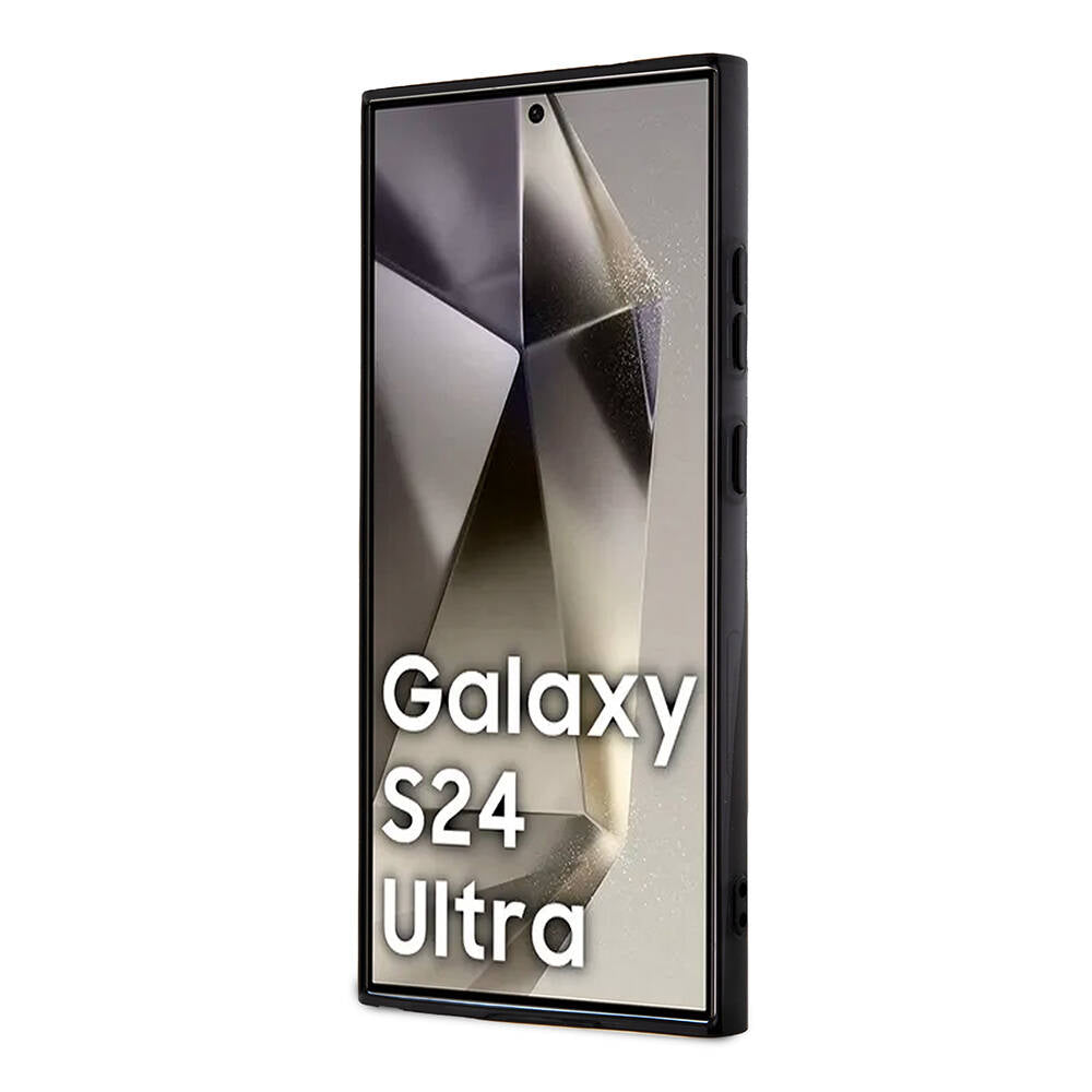 Galaxy S24 Ultra Kılıf TUMI Orjinal Lisanslı Magsafe Şarj Özellikli Buzlanmış Saydam Ağ Kamuflajı Desenli Kapak Gri