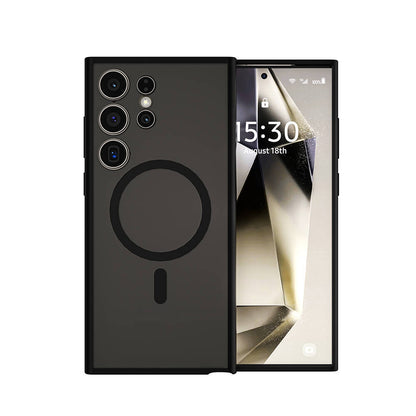 Galaxy S24 Ultra Kılıf Wiwu FGG-024 M-safe Şarj Özellikli Lekelere Dayanıklı Kılıf