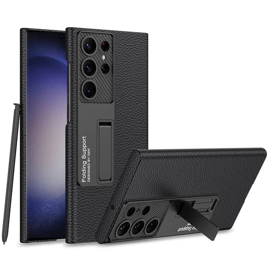 Galaxy S24 Ultra Kılıf Zore Kıpta Standlı Kılıf