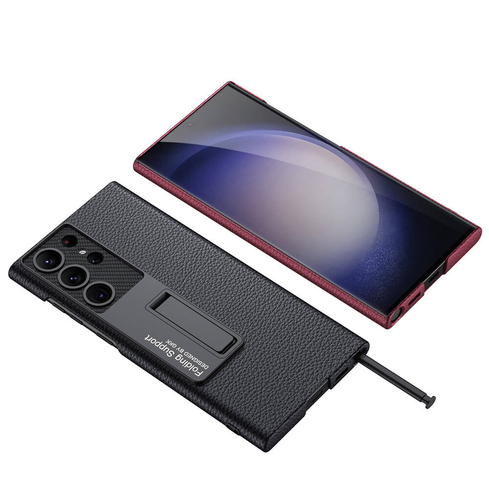 Galaxy S24 Ultra Kılıf Zore Kıpta Standlı Kılıf