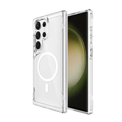 Galaxy S24 Ultra Kılıf Zore M-safe Şarj Özellikli T-Max M-safe Kılıf