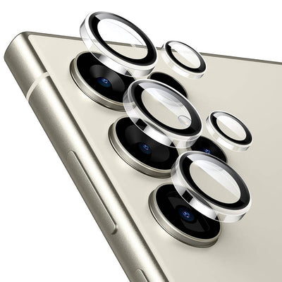 Galaxy S24 Ultra Wiwu LG-008 Lens Guard Darbelere Karşı Dayanıklı Kamera Lens Koruyucu Şeffaf