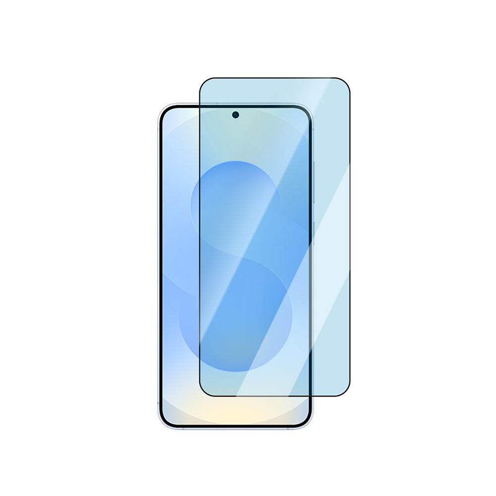 Galaxy S25 CaseWorld Applicator Serisi 2.5D Eyesafe Mavi Işık Teknolojili 0.25mm Temperli Cam Ekran Koruyucu+ Uygulama Aparatı