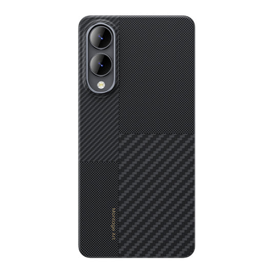 Galaxy S25 Edge Kılıf M-safe Şarj Özellikli Karbon Fiber Benks Montage ArmorAir Kevlar Kılıf