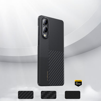 Galaxy S25 Edge Kılıf M-safe Şarj Özellikli Karbon Fiber Benks Montage ArmorAir Kevlar Kılıf