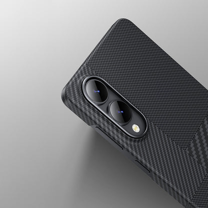 Galaxy S25 Edge Kılıf M-safe Şarj Özellikli Karbon Fiber Benks Montage ArmorAir Kevlar Kılıf