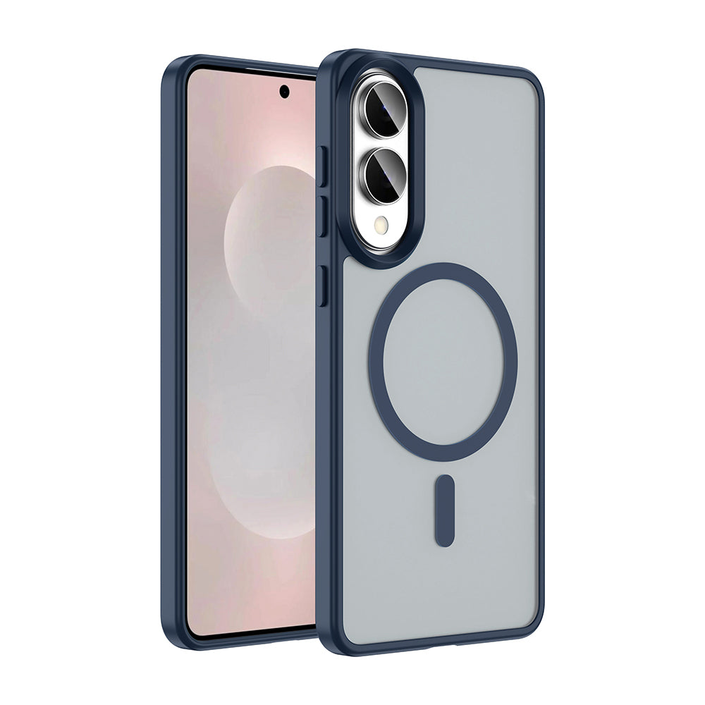 Galaxy S25 Edge Kılıf M-safe Şarj Özellikli Mat Arka Yüzey Zore Sio Kılıf