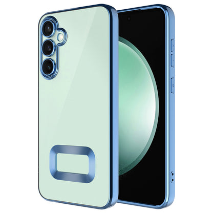 Galaxy S25 FE Kılıf Kamera Korumalı Logo Gösteren Zore Omega Kapak