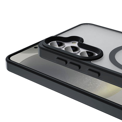 Galaxy S25 Kılıf M-safe Şarj Özellikli Mat Arka Yüzey Zore Sio Kılıf