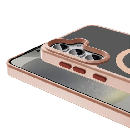 Galaxy S25 Kılıf M-safe Şarj Özellikli Mat Arka Yüzey Zore Sio Kılıf