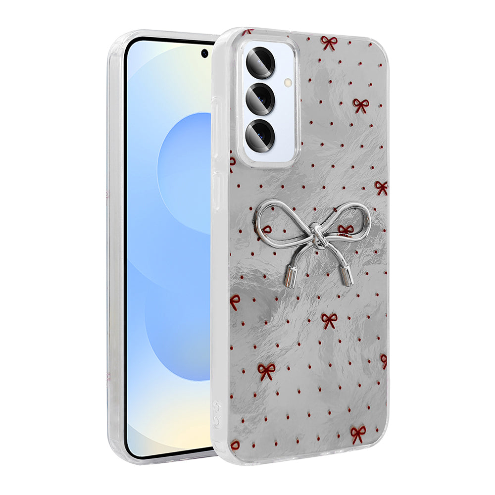 Galaxy S25 Plus Kılıf Kamera Korumalı Figürlü Zore Ponti Silikon Kapak Beyaz