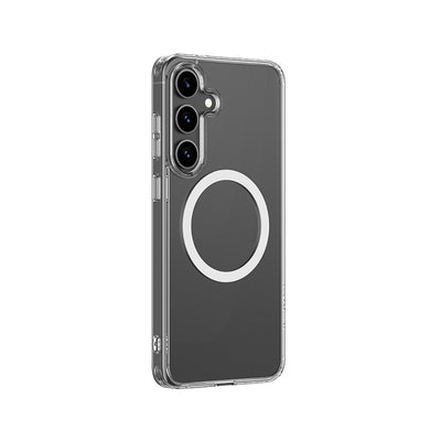 Galaxy S25 Plus Kılıf M-safe Şarj Özellikli Amazingthing Minimal Serisi Kapak Şeffaf