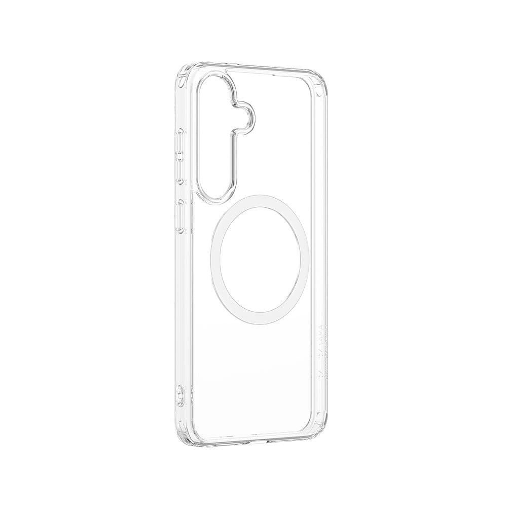 Galaxy S25 Plus Kılıf M-safe Şarj Özellikli Amazingthing Minimal Serisi Kapak Şeffaf