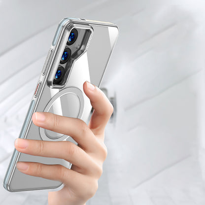 Galaxy S25 Plus Kılıf M-safe Şarj Özellikli Wlons Standlı Efsane Kılıf