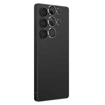 Galaxy S25 Ultra Amazingthing Titan Safir Kamera Lens Koruyucu + Kolay Uygulama Aparatlı Şeffaf