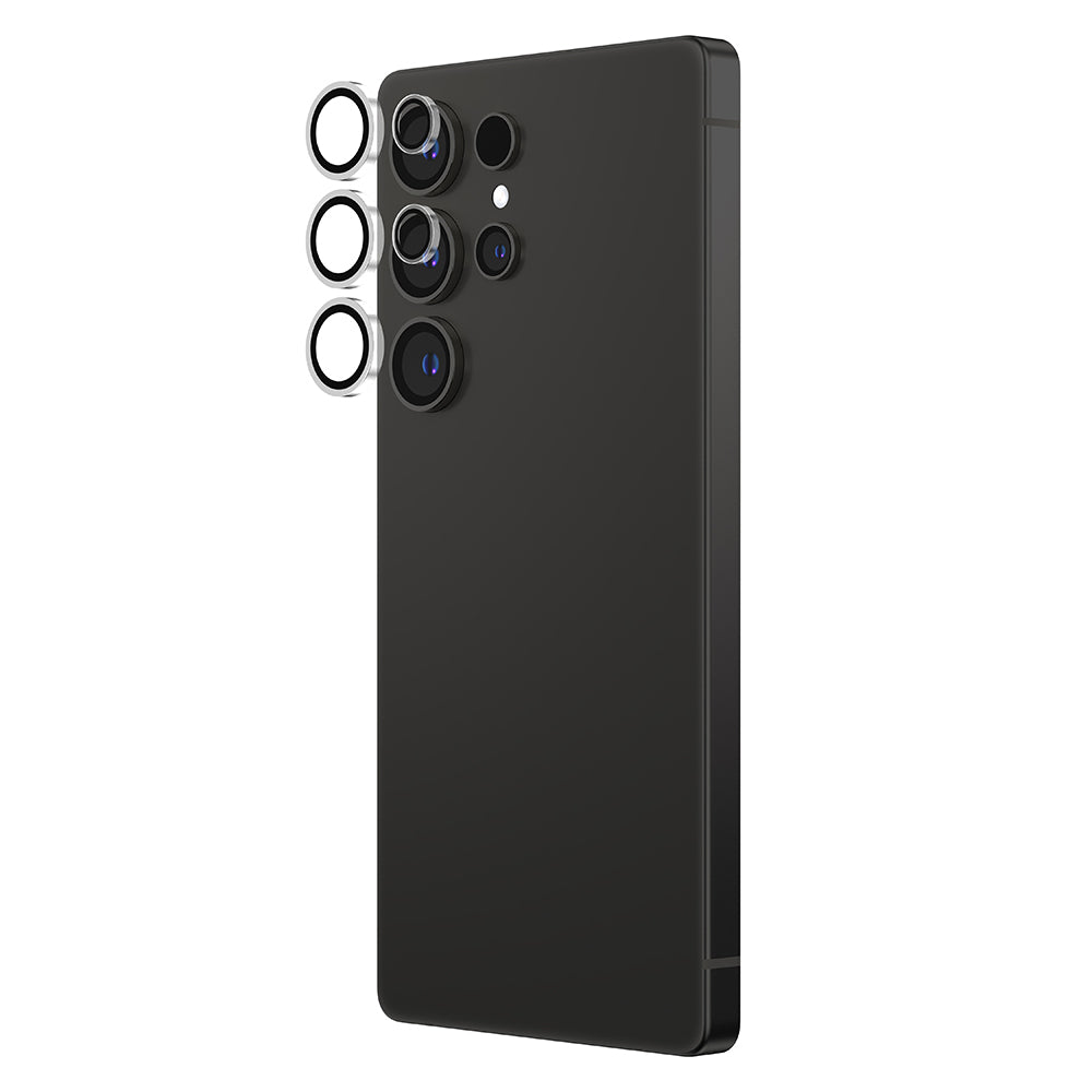 Galaxy S25 Ultra Amazingthing Titan Safir Kamera Lens Koruyucu + Kolay Uygulama Aparatlı