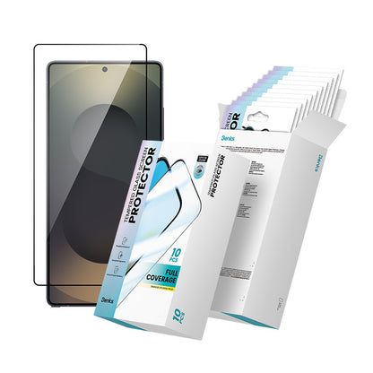 Galaxy S25 Ultra Hidrofobik Ve Oleofobik Özellikli Benks 0.3mm Air Shield Ekran Koruyucu 10'lu Paket