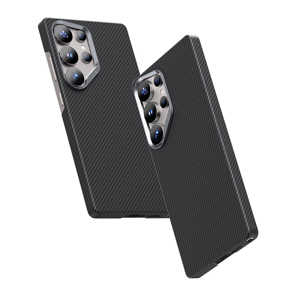 Galaxy S25 Ultra Kılıf Benks M-safe Şarj Özellikli Magnetik ArmorAir 600D Kevlar Fiber Kılıf