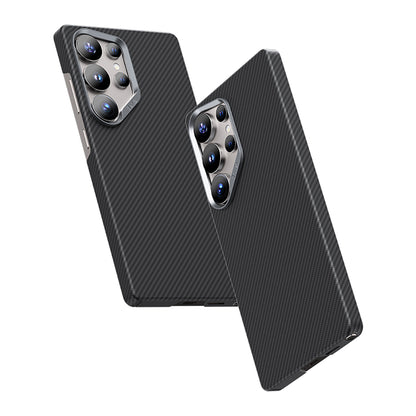 Galaxy S25 Ultra Kılıf Benks M-safe Şarj Özellikli Magnetik ArmorAir 600D Kevlar Fiber Kılıf