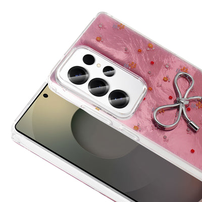 Galaxy S25 Ultra Kılıf Kamera Korumalı Figürlü Zore Ponti Silikon Kapak Beyaz