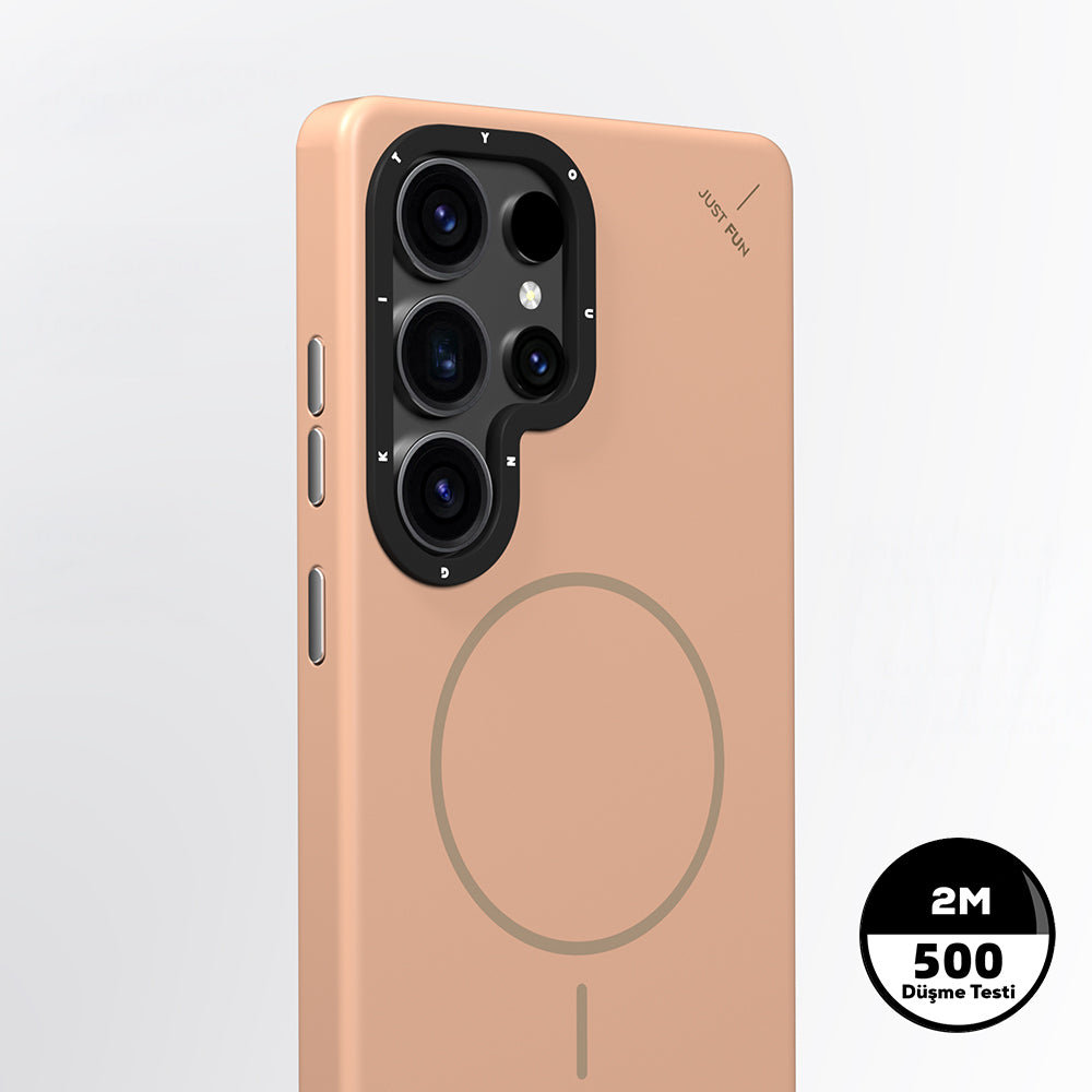 Galaxy S25 Ultra Kılıf M-safe Şarj Özellikli Youngkit Dynamag Serisi Kılıf