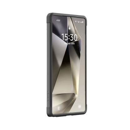 Galaxy S25 Ultra Kılıf M-safe Şarj Özellikli Airbagli Raptic Shield Serisi Şeffaf Arka Yüzey Kılıf