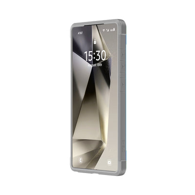 Galaxy S25 Ultra Kılıf M-safe Şarj Özellikli Airbagli Raptic Shield Serisi Şeffaf Arka Yüzey Kapak Colorful