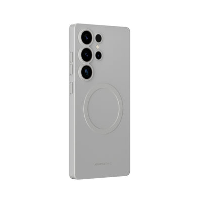Galaxy S25 Ultra Kılıf M-safe Şarj Özellikli Amazingthing Minimal Air Serisi Kapak Siyah