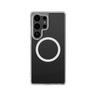 Galaxy S25 Ultra Kılıf M-safe Şarj Özellikli Amazingthing Minimal Serisi Kapak Şeffaf