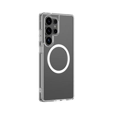 Galaxy S25 Ultra Kılıf M-safe Şarj Özellikli Amazingthing Minimal Serisi Kapak Şeffaf