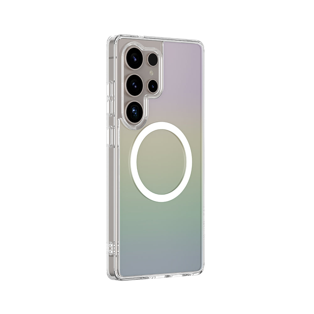Galaxy S25 Ultra Kılıf M-safe Şarj Özellikli Amazingthing Minimal Serisi Kapak Titanyum-Siyah