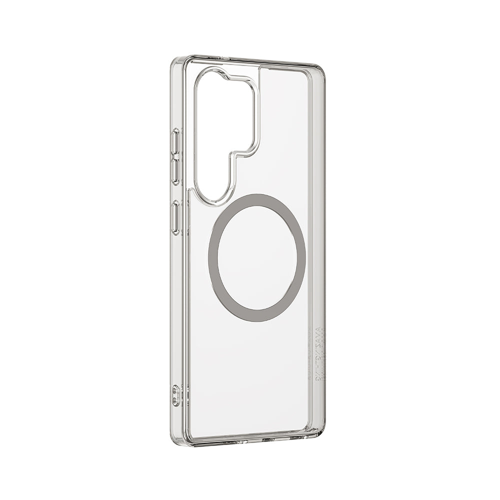 Galaxy S25 Ultra Kılıf M-safe Şarj Özellikli Amazingthing Minimal Serisi Kapak Şeffaf