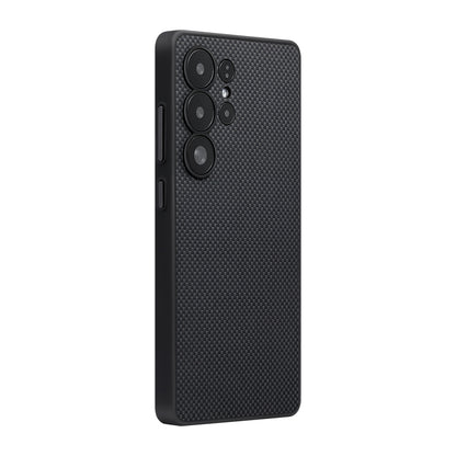 Galaxy S25 Ultra Kılıf M-safe Şarj Özellikli Aramid Fiber 3 Fonksiyon Butonlu Pitaka PinButton Serisi Kılıf