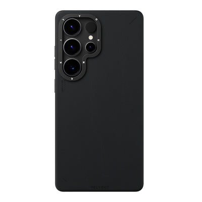 Galaxy S25 Ultra Kılıf M-safe Şarj Özellikli Basit Mat Deri Desenli Youngkit Tech Fashion Serisi Kapak Kahverengi