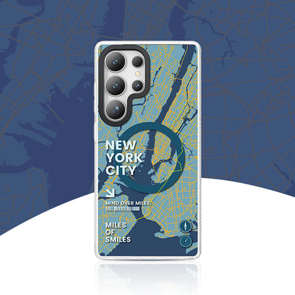 Galaxy S25 Ultra Kılıf M-safe Şarj Özellikli Benks Dynamic City Serisi Kılıf