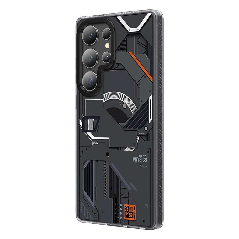 Galaxy S25 Ultra Kılıf M-safe Şarj Özellikli Benks Dynamic Mecha Serisi Kılıf