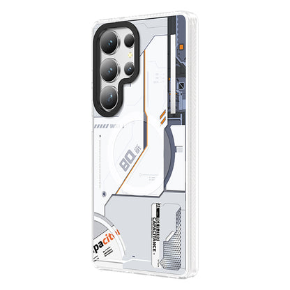 Galaxy S25 Ultra Kılıf M-safe Şarj Özellikli Benks Dynamic Mecha Serisi Kılıf