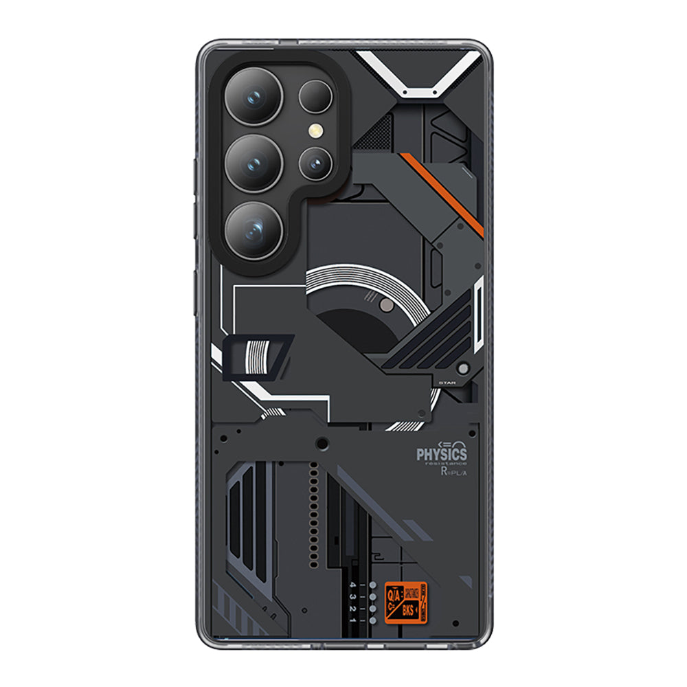 Galaxy S25 Ultra Kılıf M-safe Şarj Özellikli Benks Dynamic Mecha Serisi Kılıf