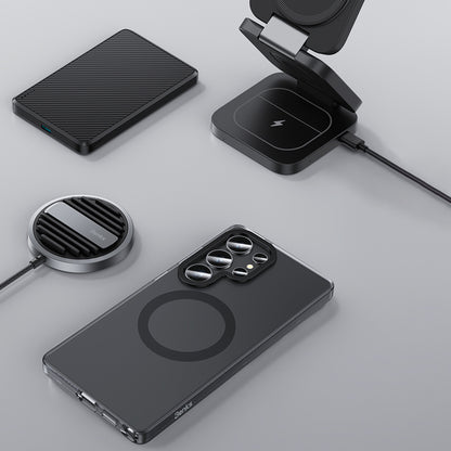 Galaxy S25 Ultra Kılıf M-safe Şarj Özellikli Benks Lucid Armor Kılıf