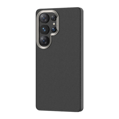 Galaxy S25 Ultra Kılıf M-safe Şarj Özellikli Çizilmeye Dayanıklı Benks VitaPro Serisi PU Deri Kılıf