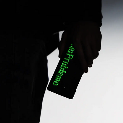 Galaxy S25 Ultra Kılıf M-safe Şarj Özellikli Lumintex Teknolojili Fosforlu Aramid Fiber Pitaka Tactile Woven Aries Serisi Kılıf