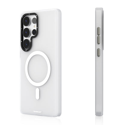 Galaxy S25 Ultra Kılıf M-safe Şarj Özellikli Youngkit Hidden Sand Serisi Kılıf