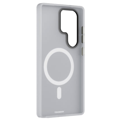 Galaxy S25 Ultra Kılıf M-safe Şarj Özellikli Youngkit Hidden Sand Serisi Kılıf