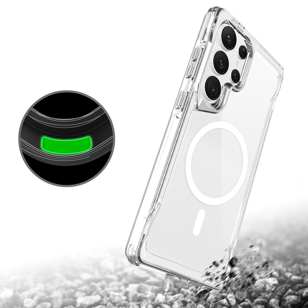 Galaxy S25 Ultra Kılıf Zore M-safe Şarj Özellikli T-Max M-safe Kılıf