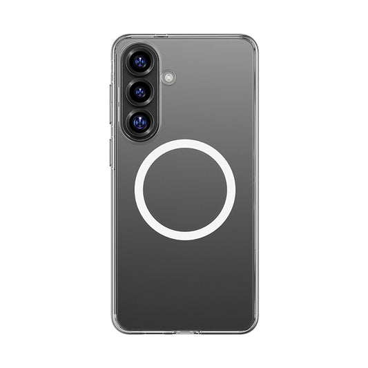 Galaxy S26 Kılıf M-safe Şarj Özellikli Benks Magnetik Crystal Serisi Şeffaf Kapak