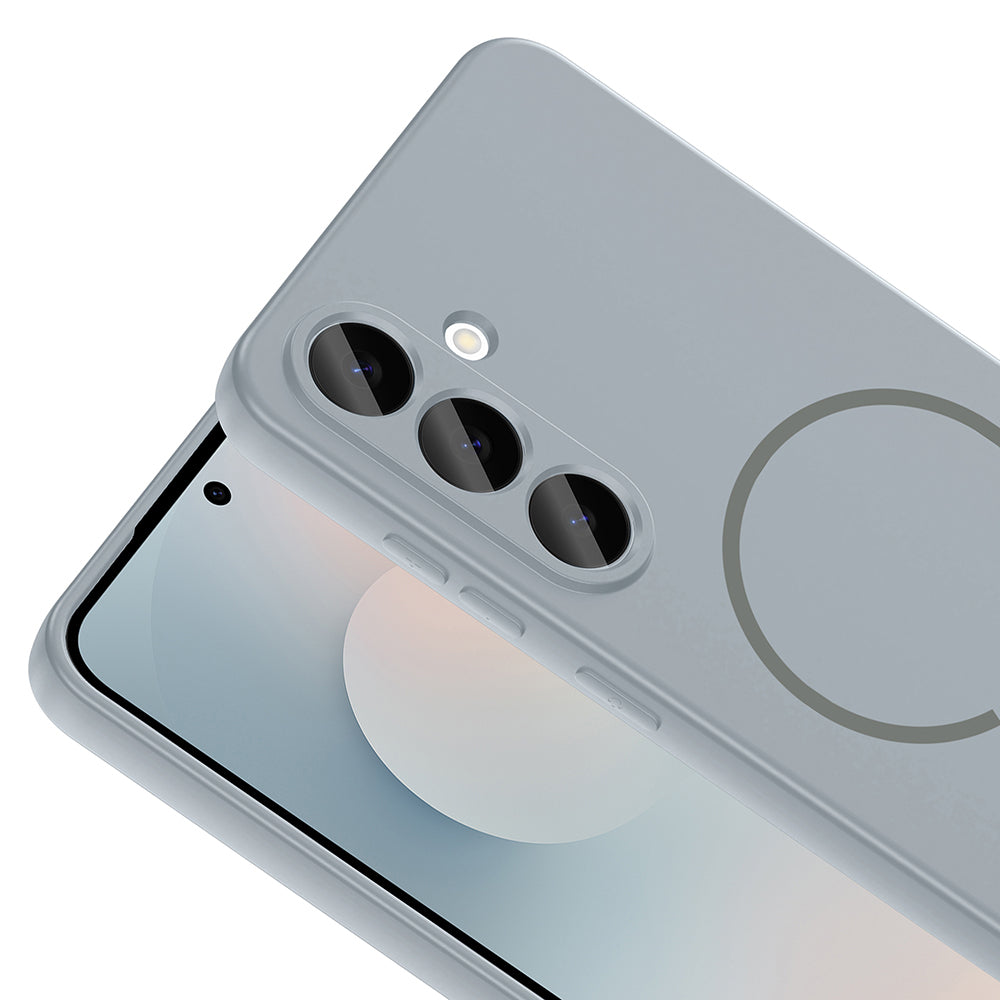 Galaxy S26 Kılıf M-safe Şarj Özellikli Zore Meta Kapak