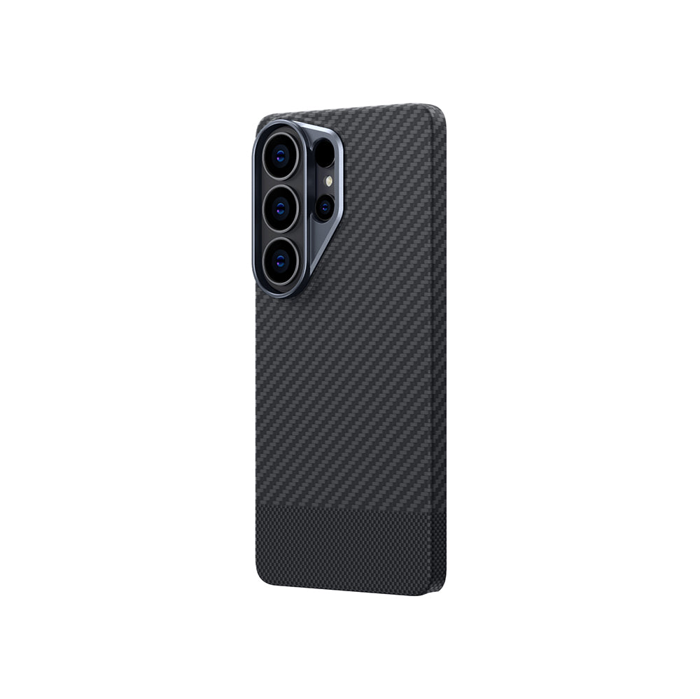 Galaxy S26 Ultra Kılıf M-safe Şarj Özellikli 1500D Aramid Fiber Amazingthing Titan Max Serisi Kapak