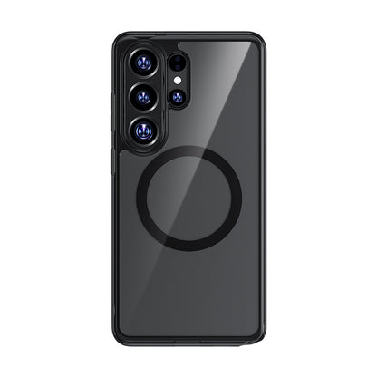 Galaxy S26 Ultra Kılıf M-safe Şarj Özellikli Benks Crystal Serisi Şeffaf Kapak